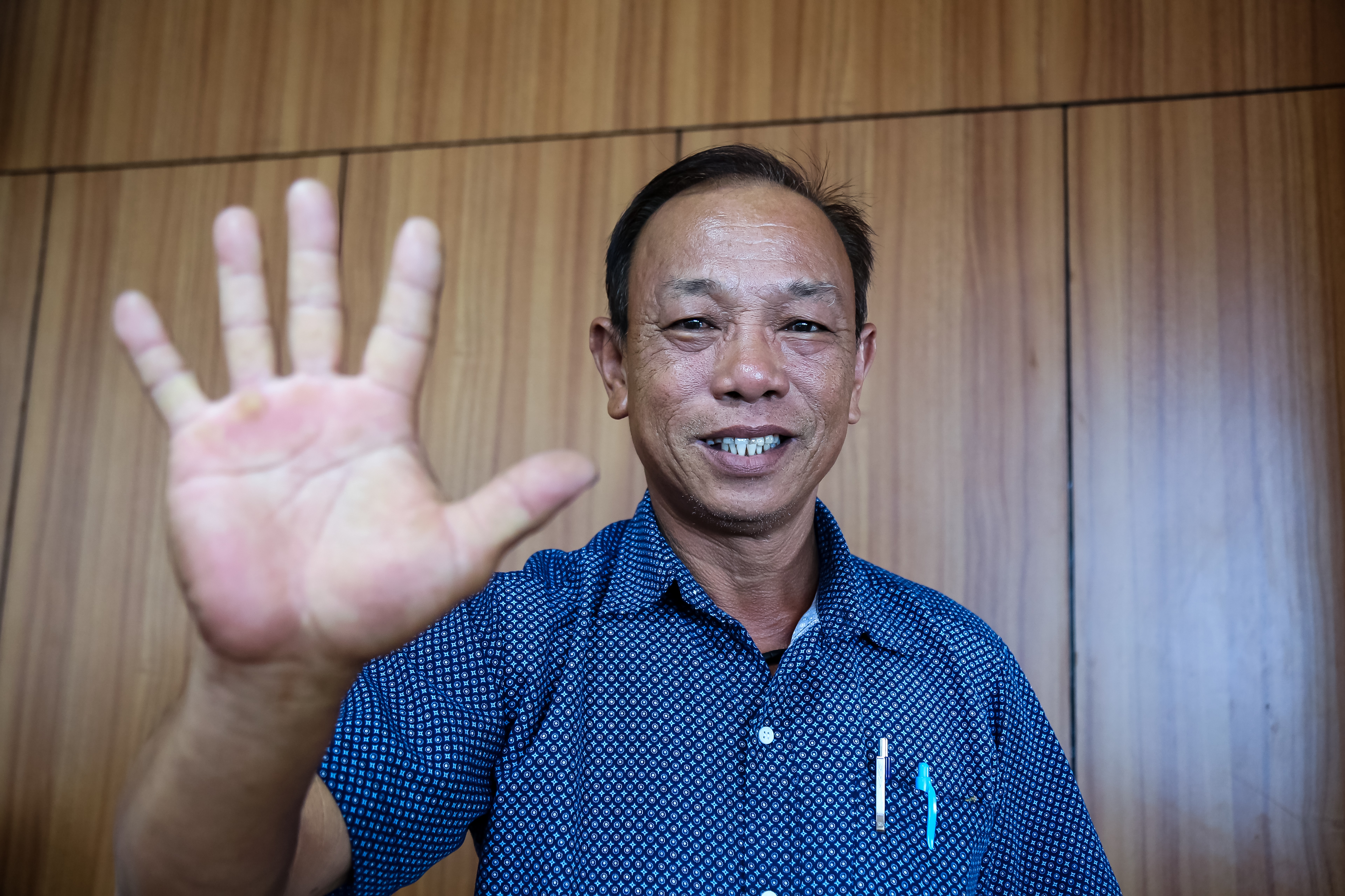 Tran Quoc Hung, 54, uses his learned knowledge to transform other men in his community. Photo: UN Women/Thao Hoang