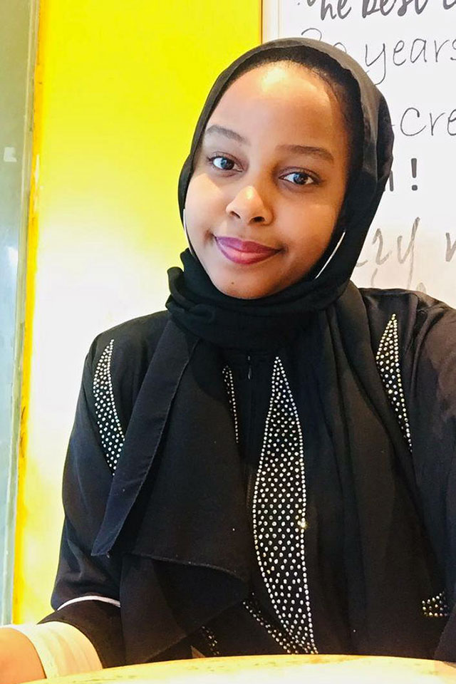 Mariam Said Muhammed. Photo: Courtesy of Mariam Said Muhammed