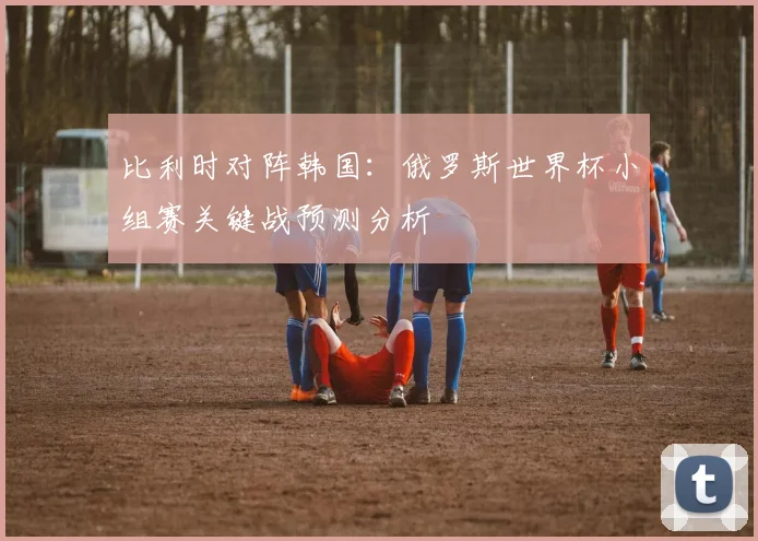 比利时对阵韩国：俄罗斯世界杯小组赛关键战预测分析